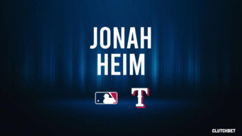 Jonah Heim Player Props: Rangers vs. Astros